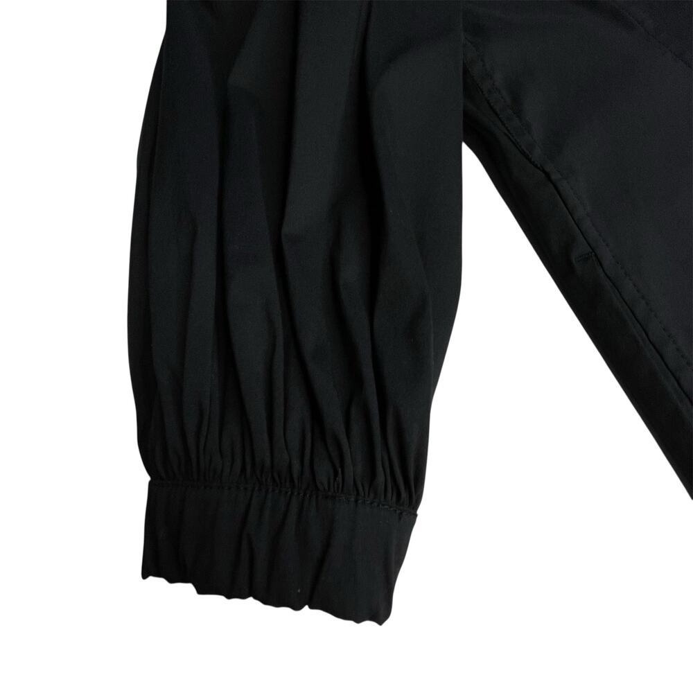 Lafayette 148 NY Tailored Stretch Blazer Black Size S Open Front Collared Jacket - Picture 7 of 11